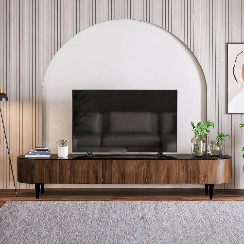 TV Table MDF wood 180x40cm