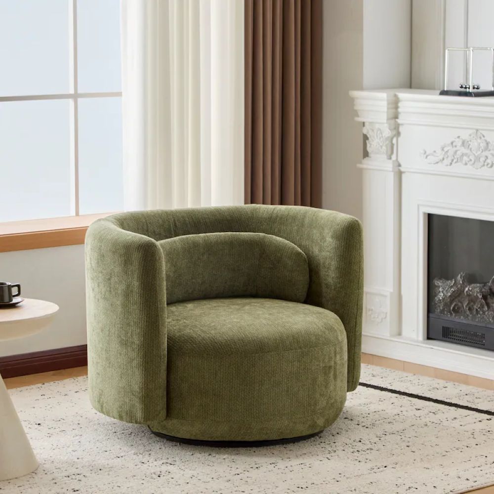 Chair with arms and  Lumbar Pillow