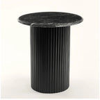 Table Set Black Marble Top