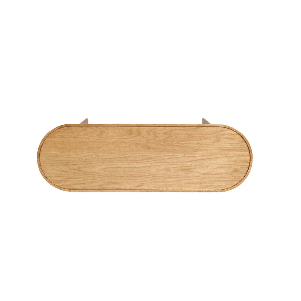 Sideboard Oak Wood W160 cm × H80 cm
