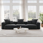 Sofa 3-seats 141.73" W x 39.37" D x 23.62" H