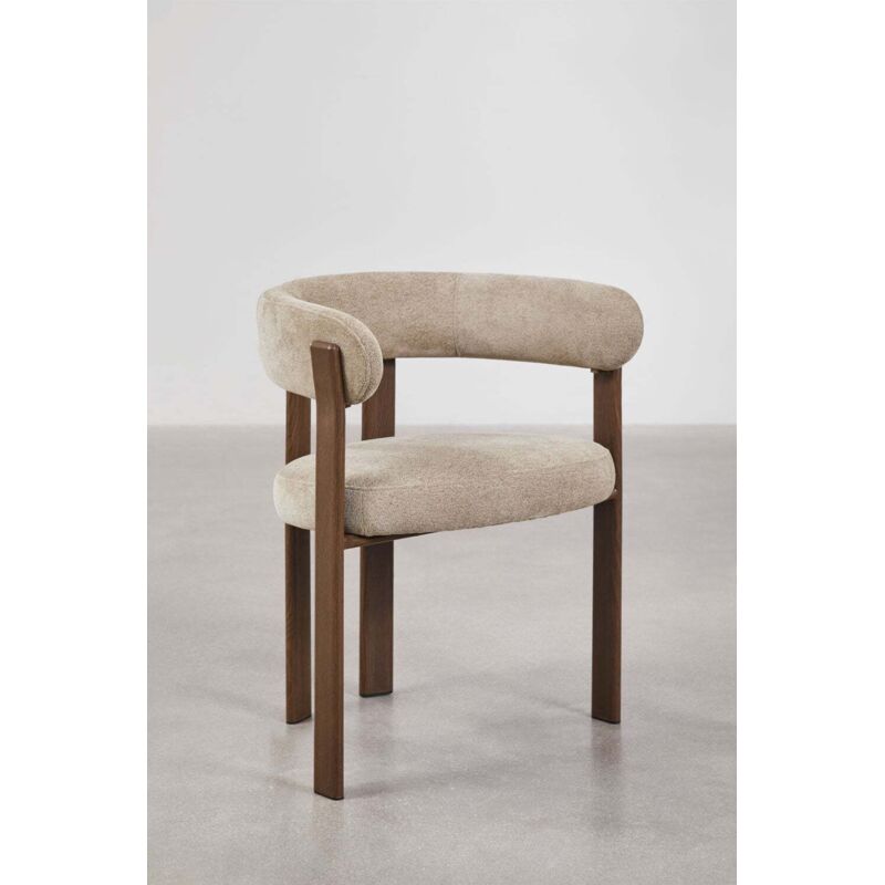 Chair with armrests H75 cm × W64 cm × D60 cm