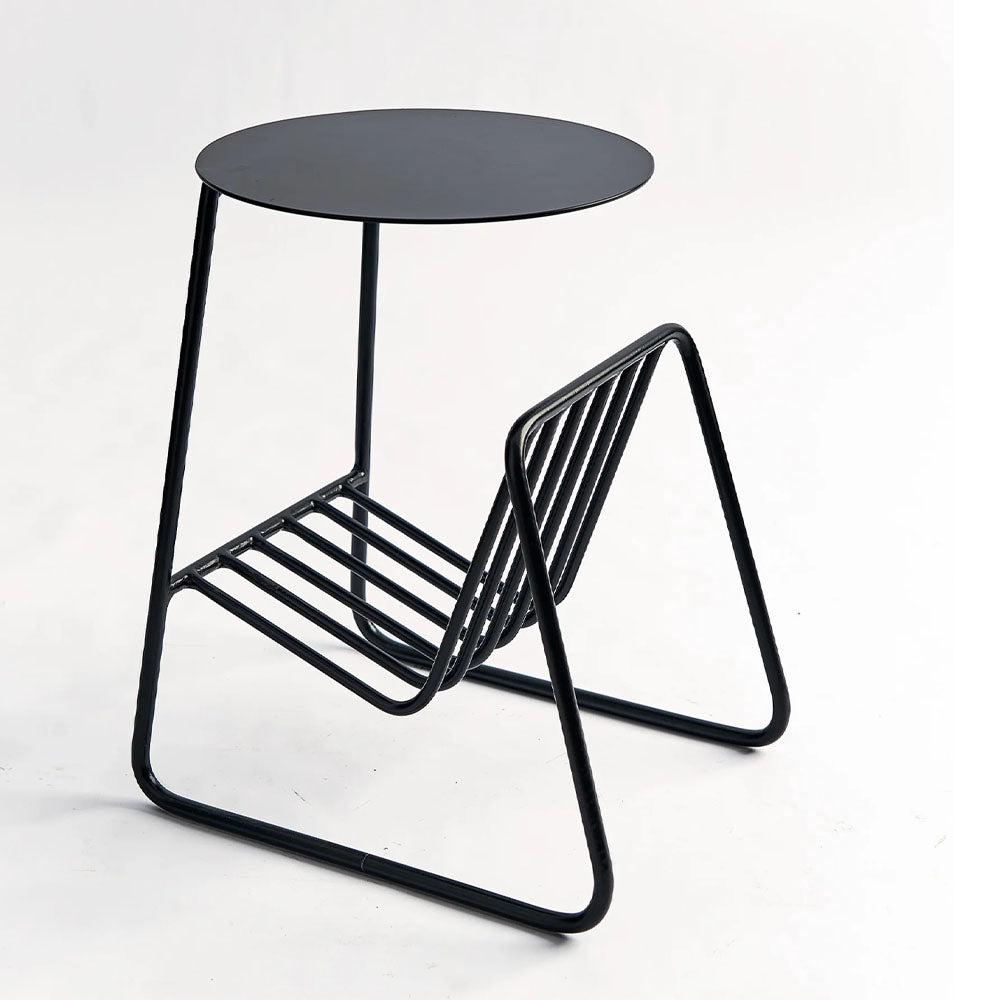 Side Table Metal H46cm x D30cm