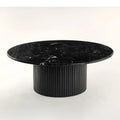 Table Set Black Marble Top
