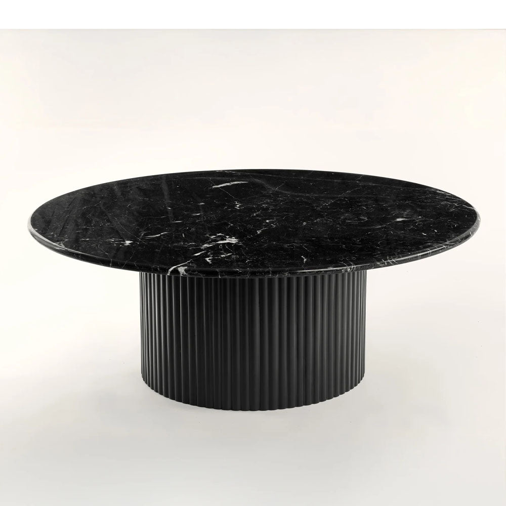 Table Set Black Marble Top