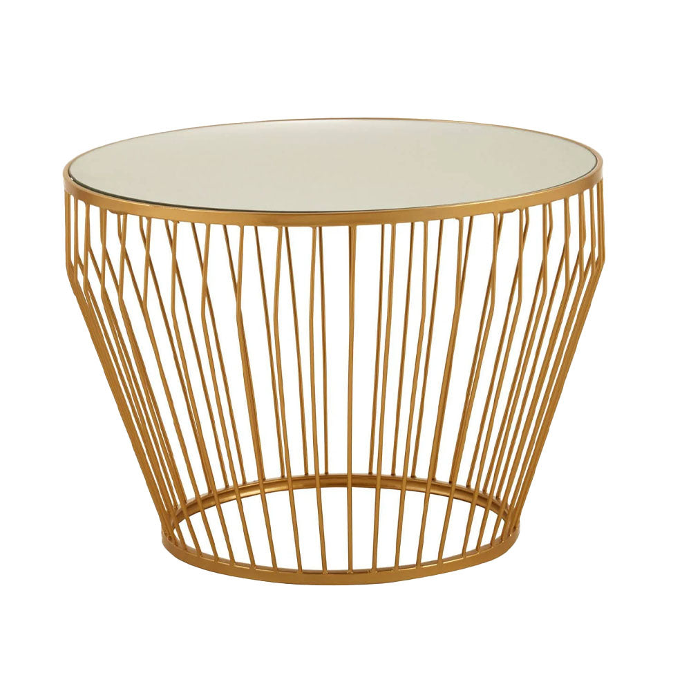 Side Table Tapered Design H40 × W55 × D55 cm