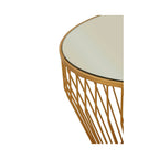 Side Table Tapered Design H40 × W55 × D55 cm