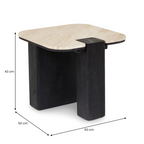 DELHI Square Side Table