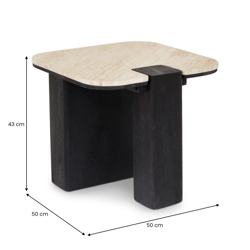 DELHI Square Side Table