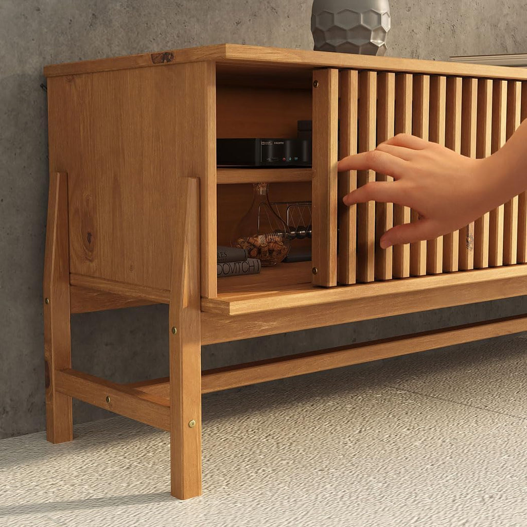 TV unit 185 cm W x 40 cm D x 52 cm H