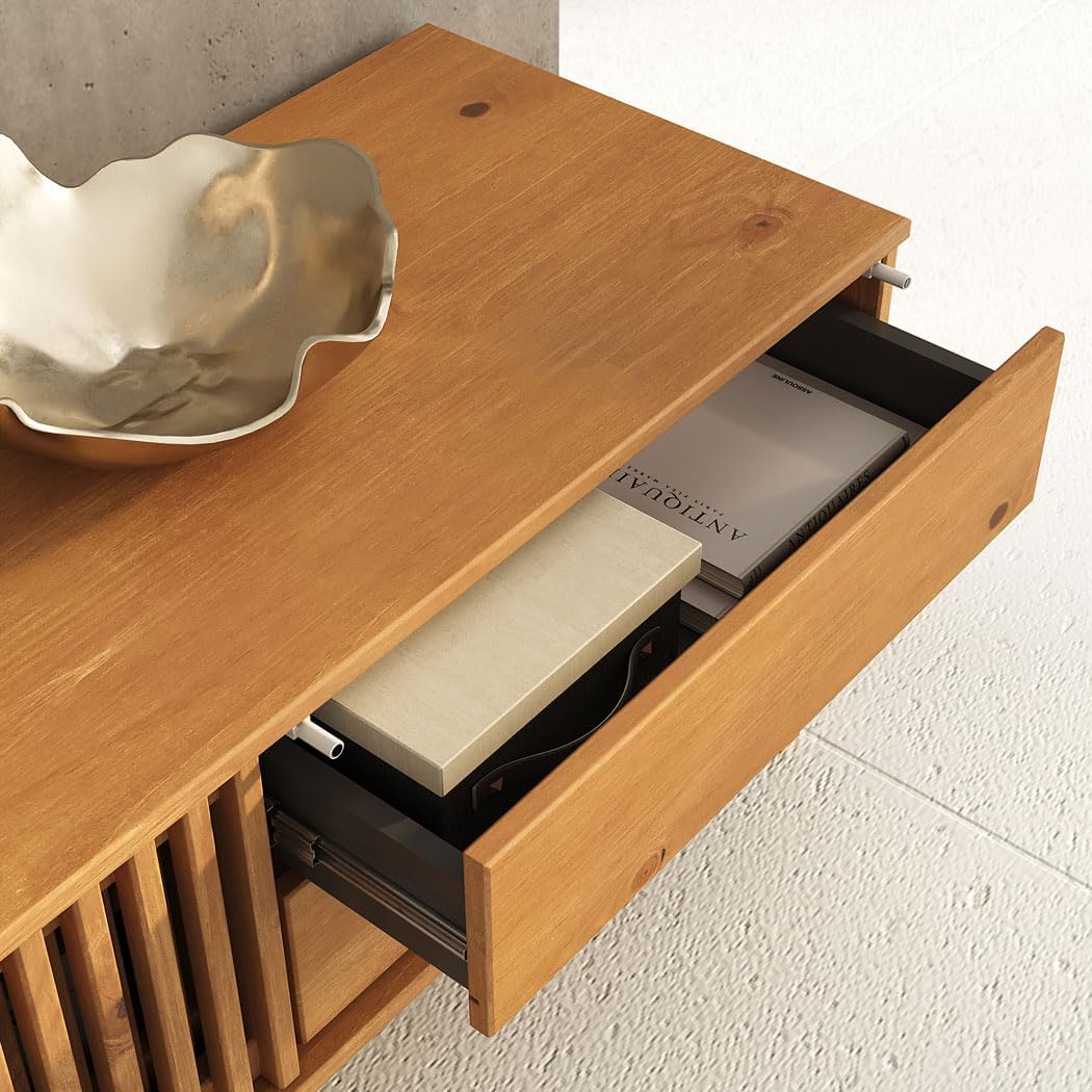 TV unit 185 cm W x 40 cm D x 52 cm H