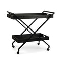 table on wheels 80 cm H x 91 cm W x 50 cm D