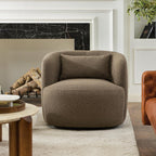 Chair with arms and Toss Pillow
