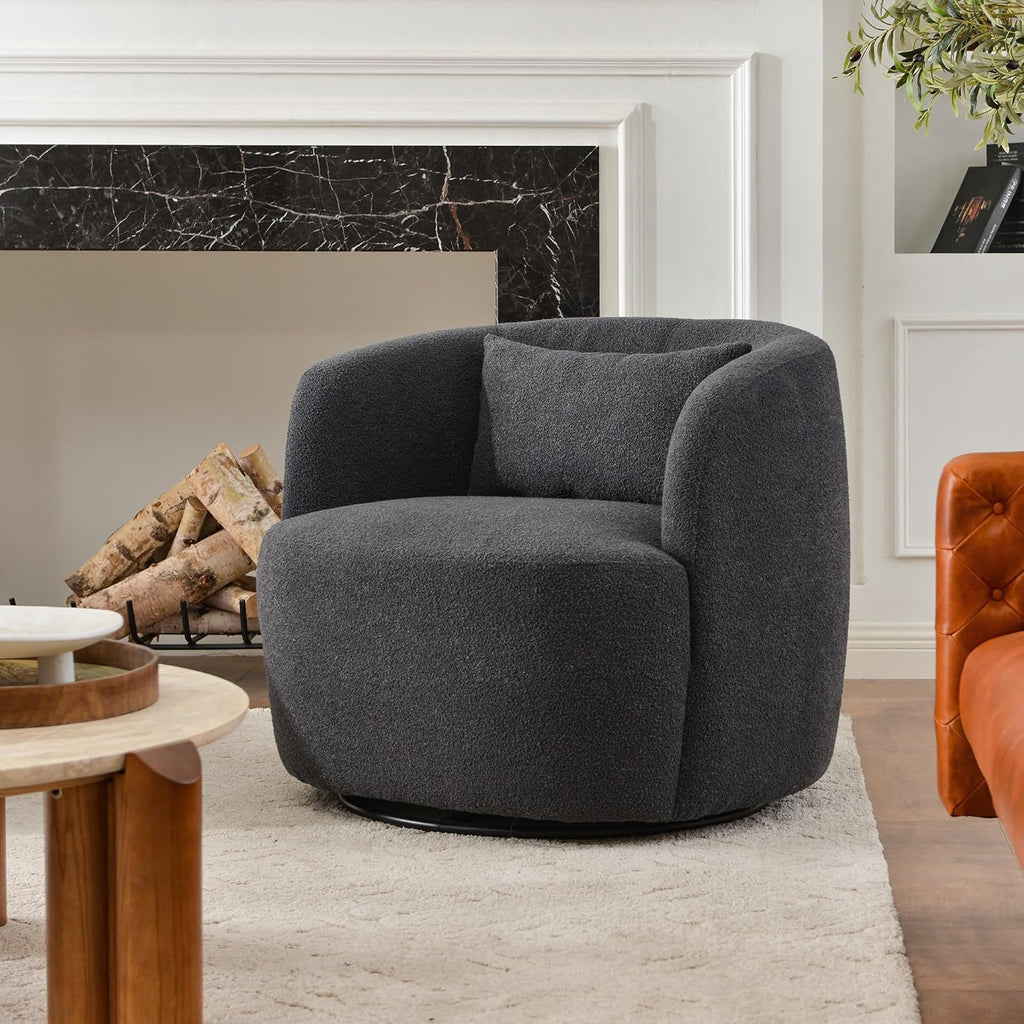 Chair with arms and Toss Pillow