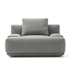 chair with arms W120 cm × D100 cm × H65 cm