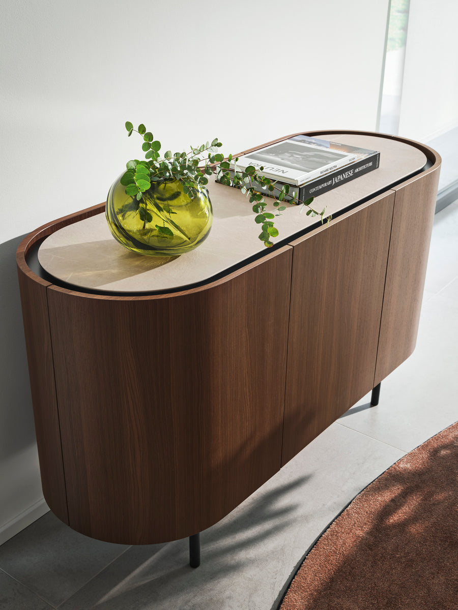 Sideboard Rounded corners 200X50X80 cm
