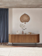 Sideboard Rounded corners 200X50X80 cm