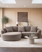 Sofa H86 cm × W247 / 178 cm × D103 cm
