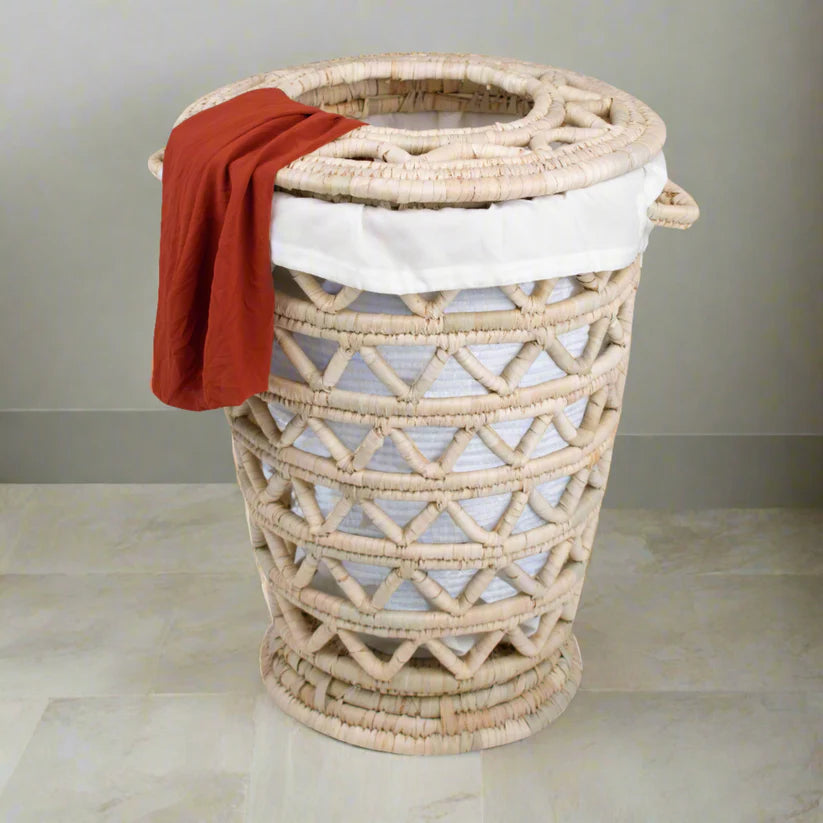 Laundry basket handmade 45 cm x 65 cm