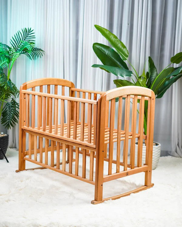 Kids bed Beech wood frame 112 x 60 cm