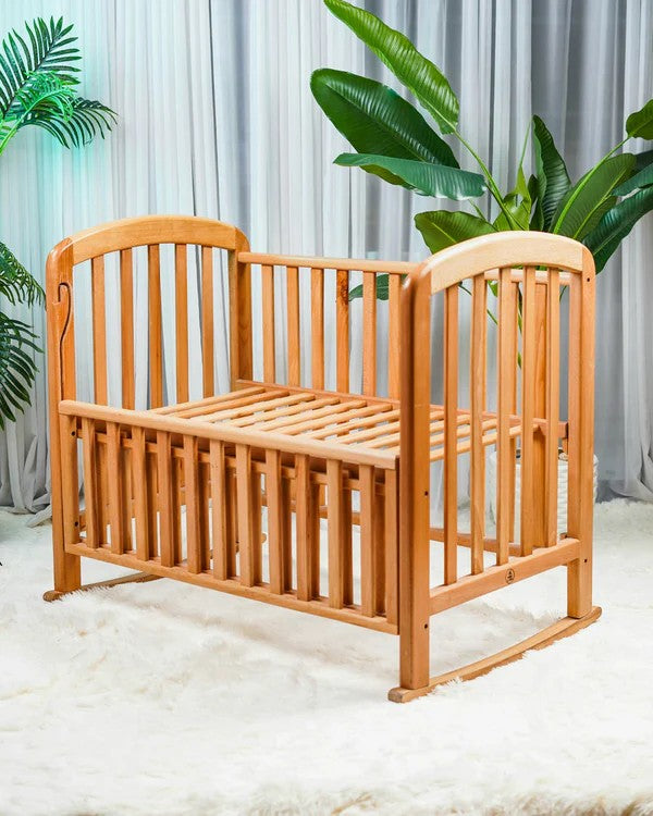 Kids bed Beech wood frame 112 x 60 cm