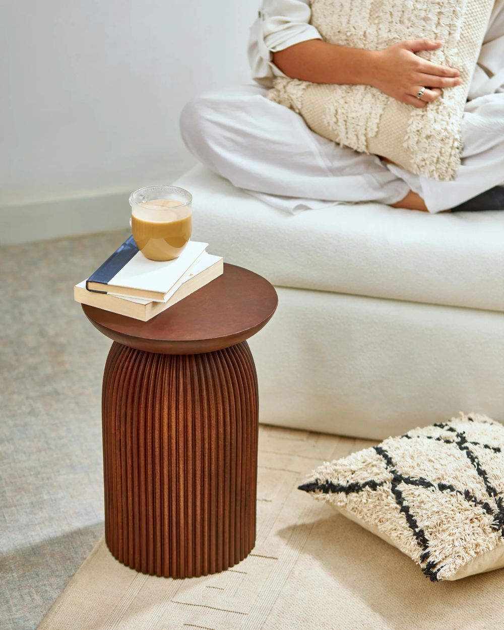 Side Table H50 cm × D30 cm
