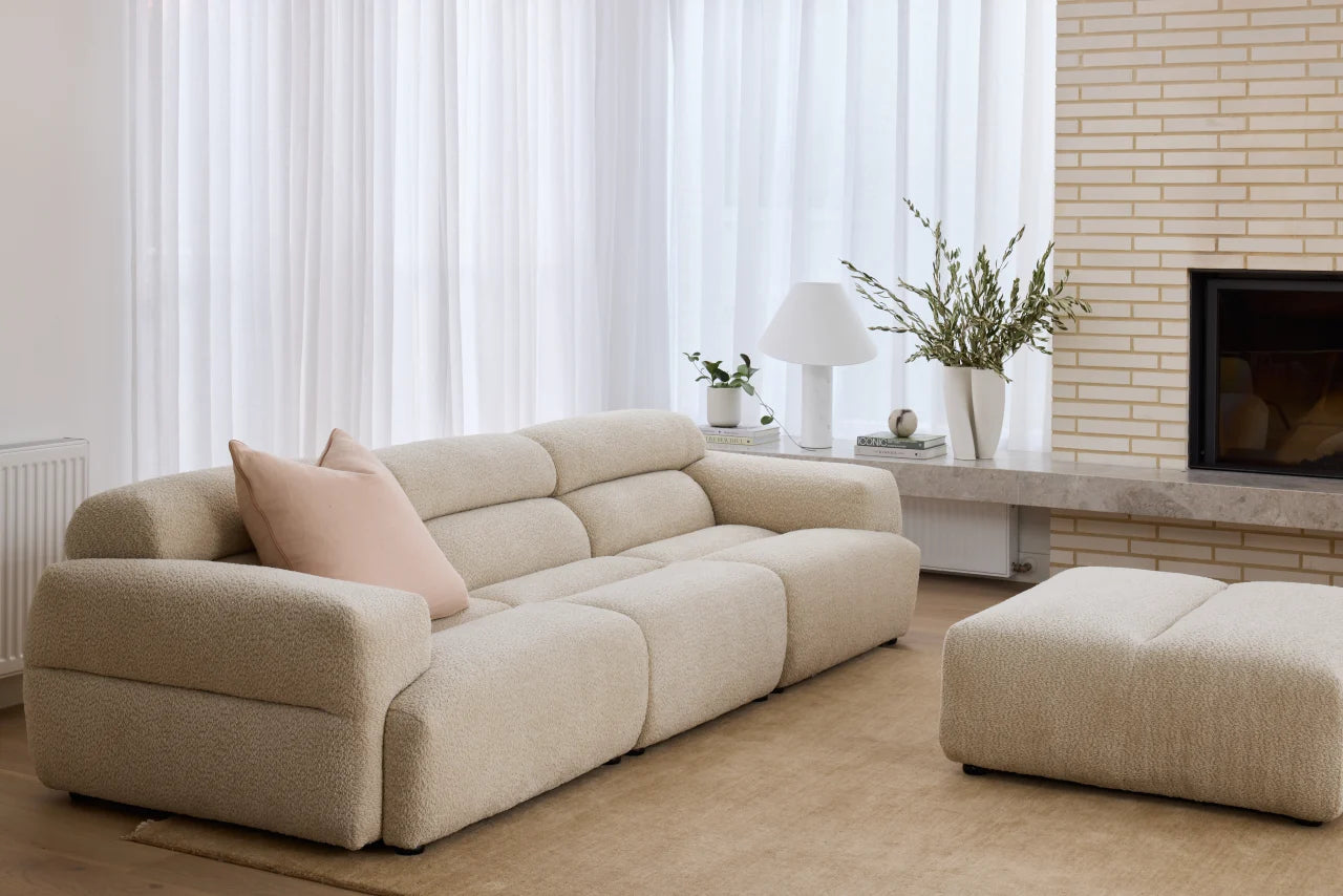 Sofa 3-seater 272 cm L x 113 cm W x 70 cm H