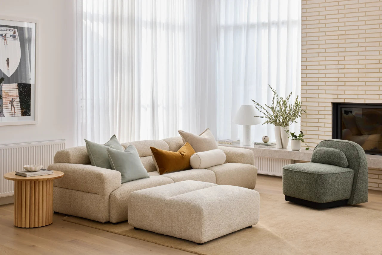 Sofa 3-seater 272 cm L x 113 cm W x 70 cm H