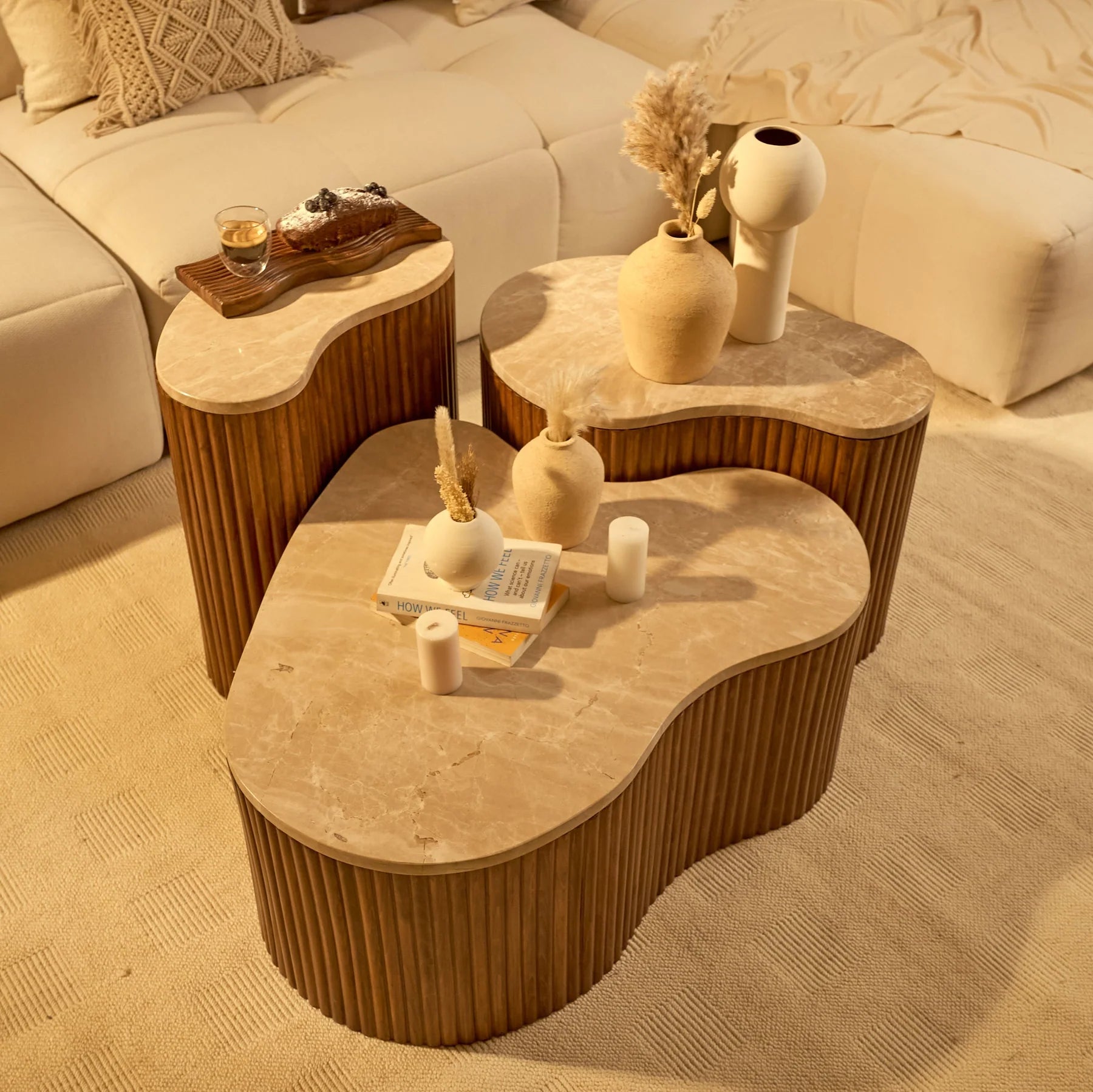 Table set 3 Marble
