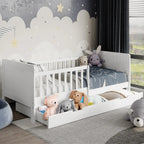 Kids bed 196 cm W x 100 cm D x 75 cm H