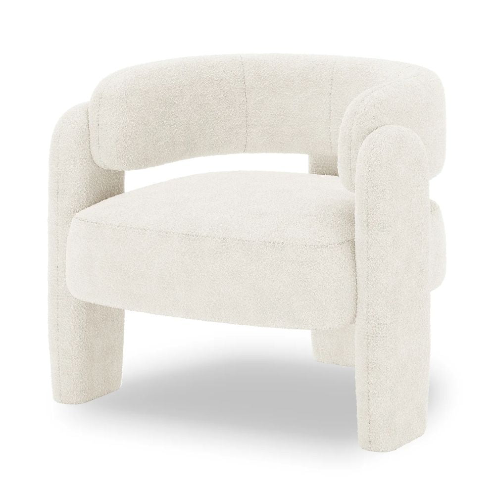 Chair Curved W80 × D73 × H68 cm