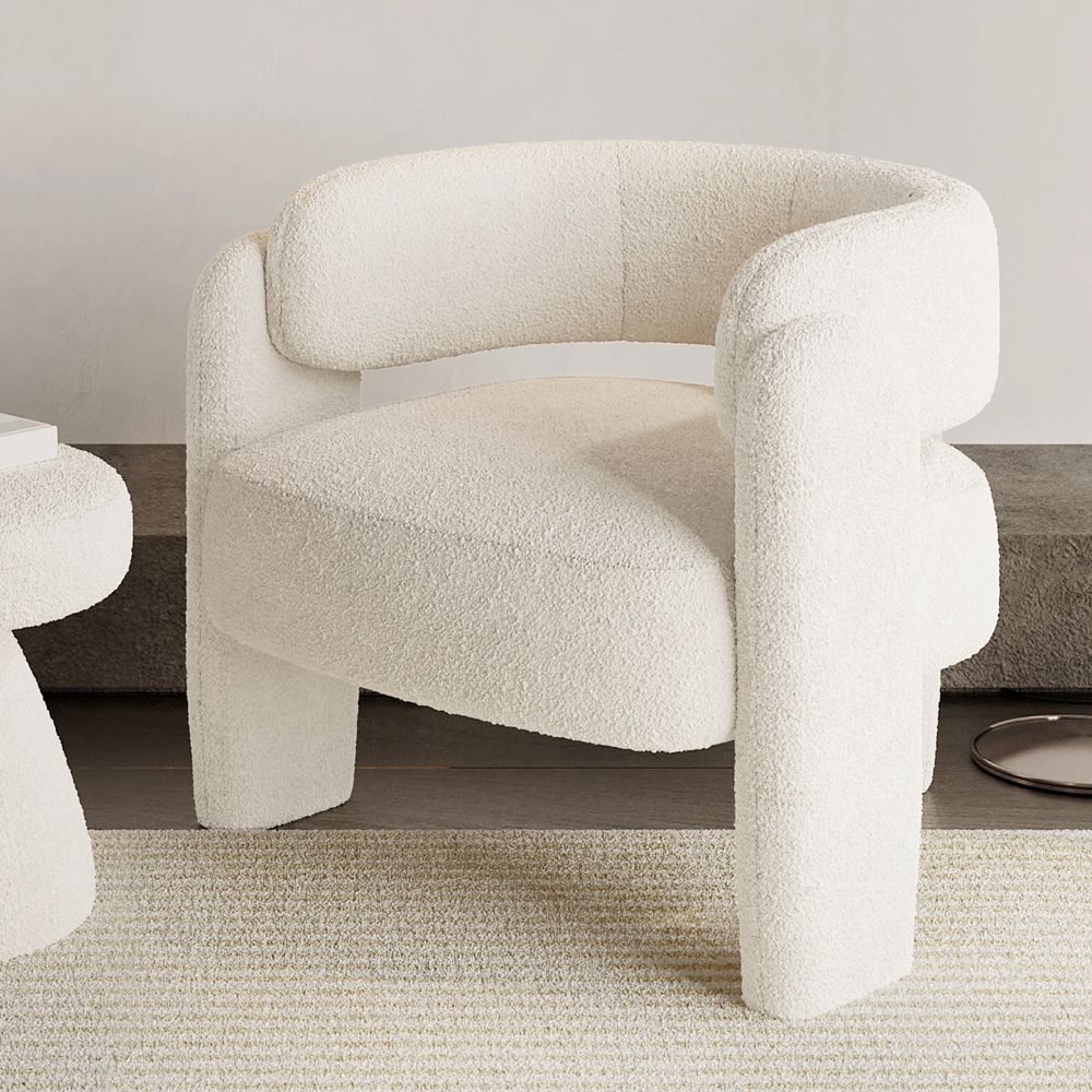 Chair Curved W80 × D73 × H68 cm