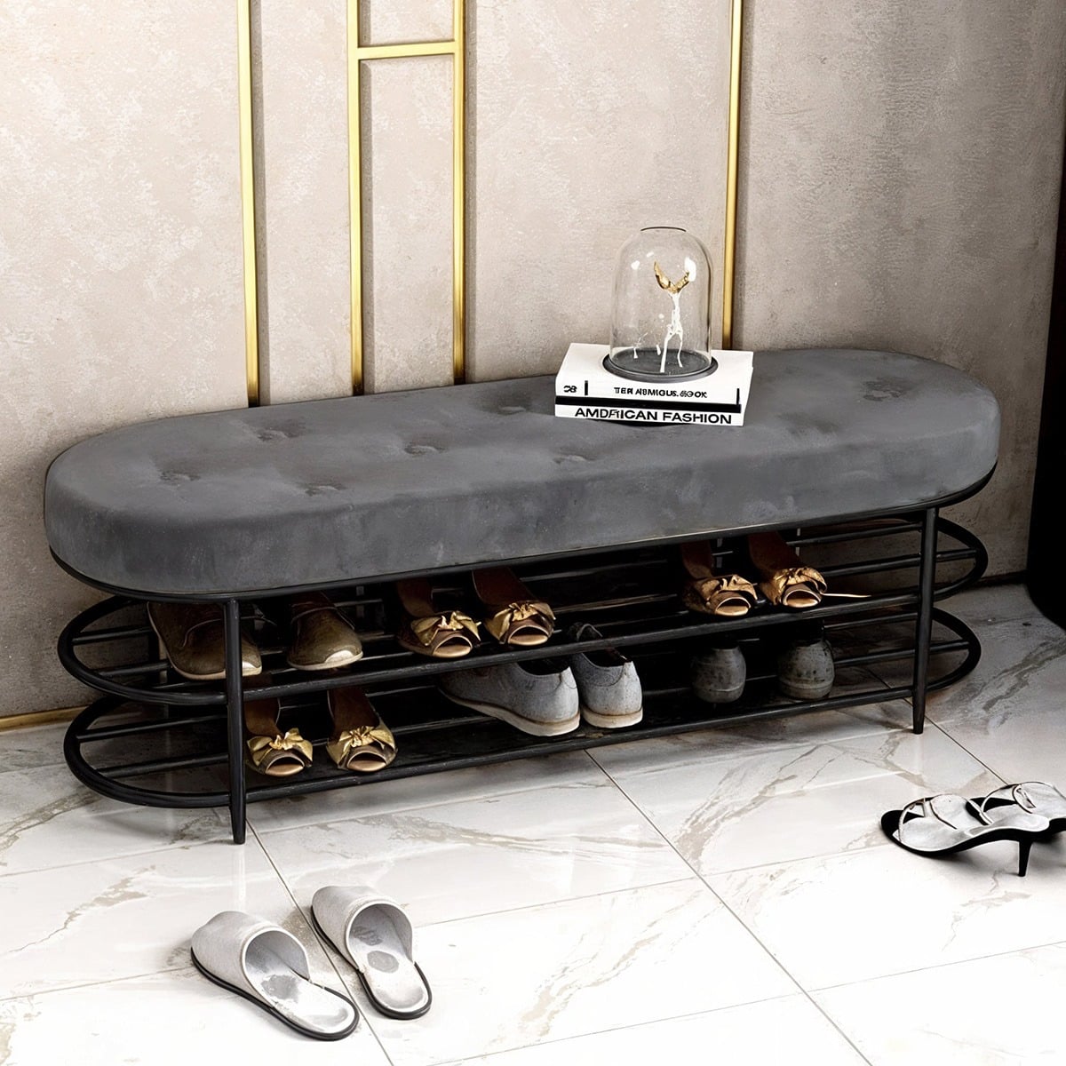 Shoe rack 120W × 40D × 50H cm