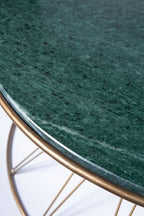 Side Table Mali Brass H60 cm × W35 cm × D35 cm