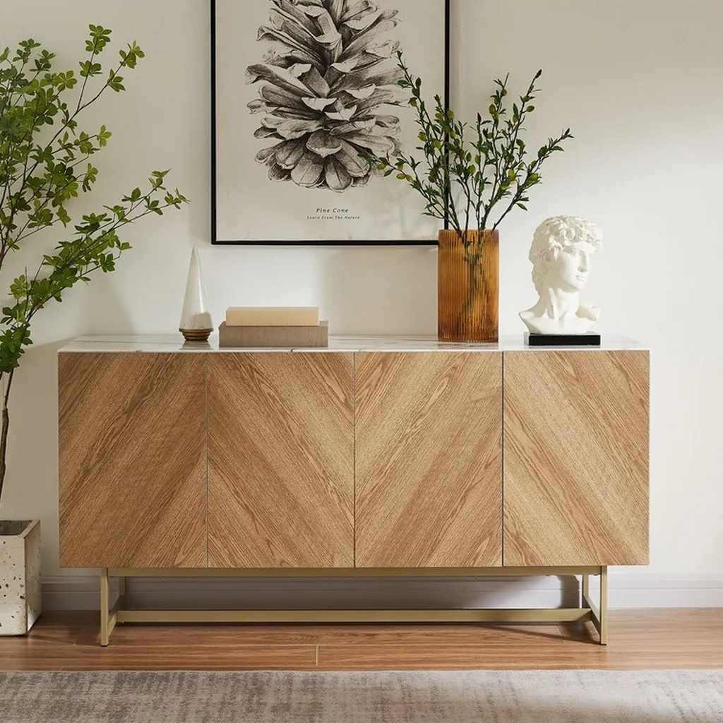Sideboard W120 cm × D40 cm × H80 cm