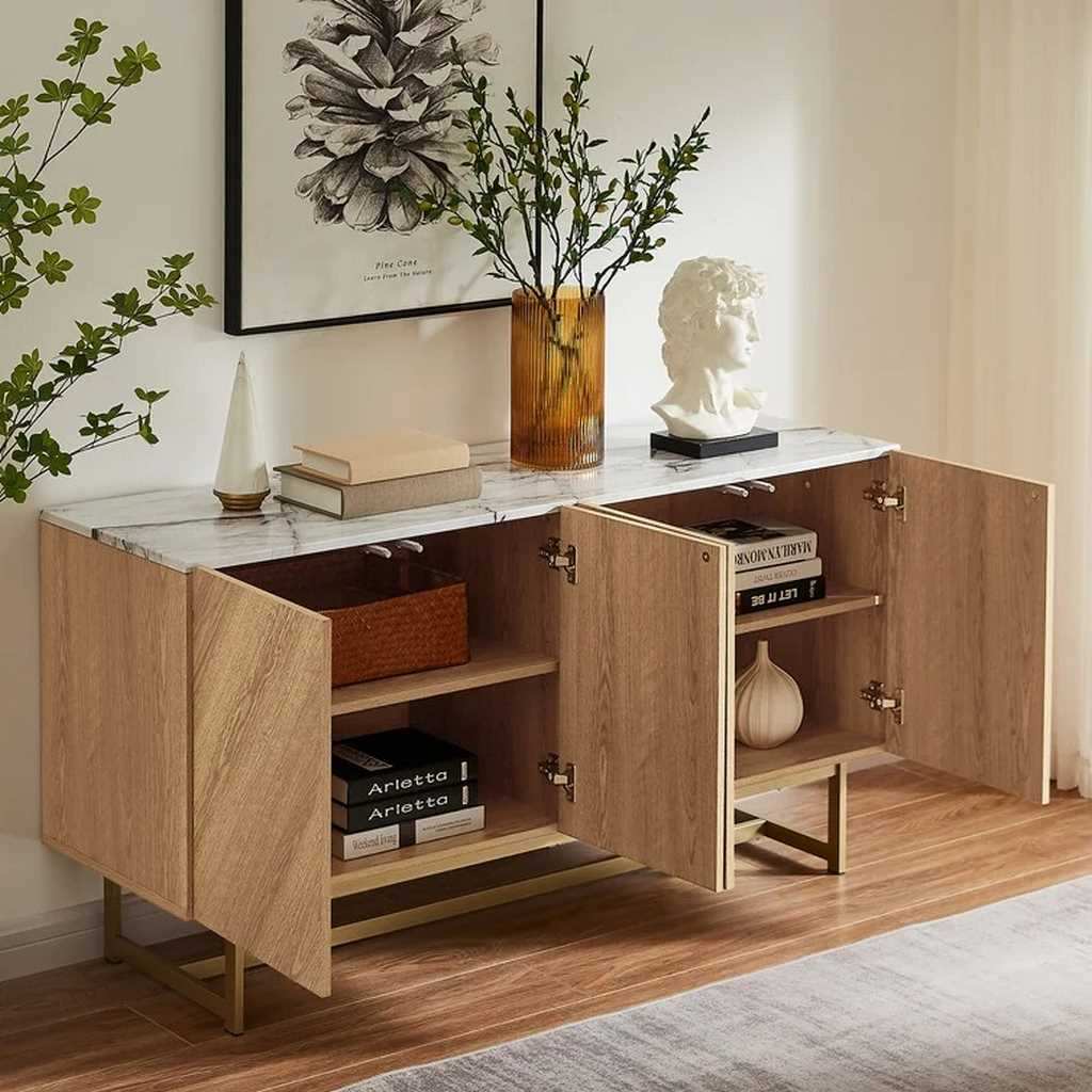 Sideboard W120 cm × D40 cm × H80 cm
